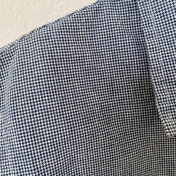 Vintage Cropped Button Down with Tie - Picture 6 of 6